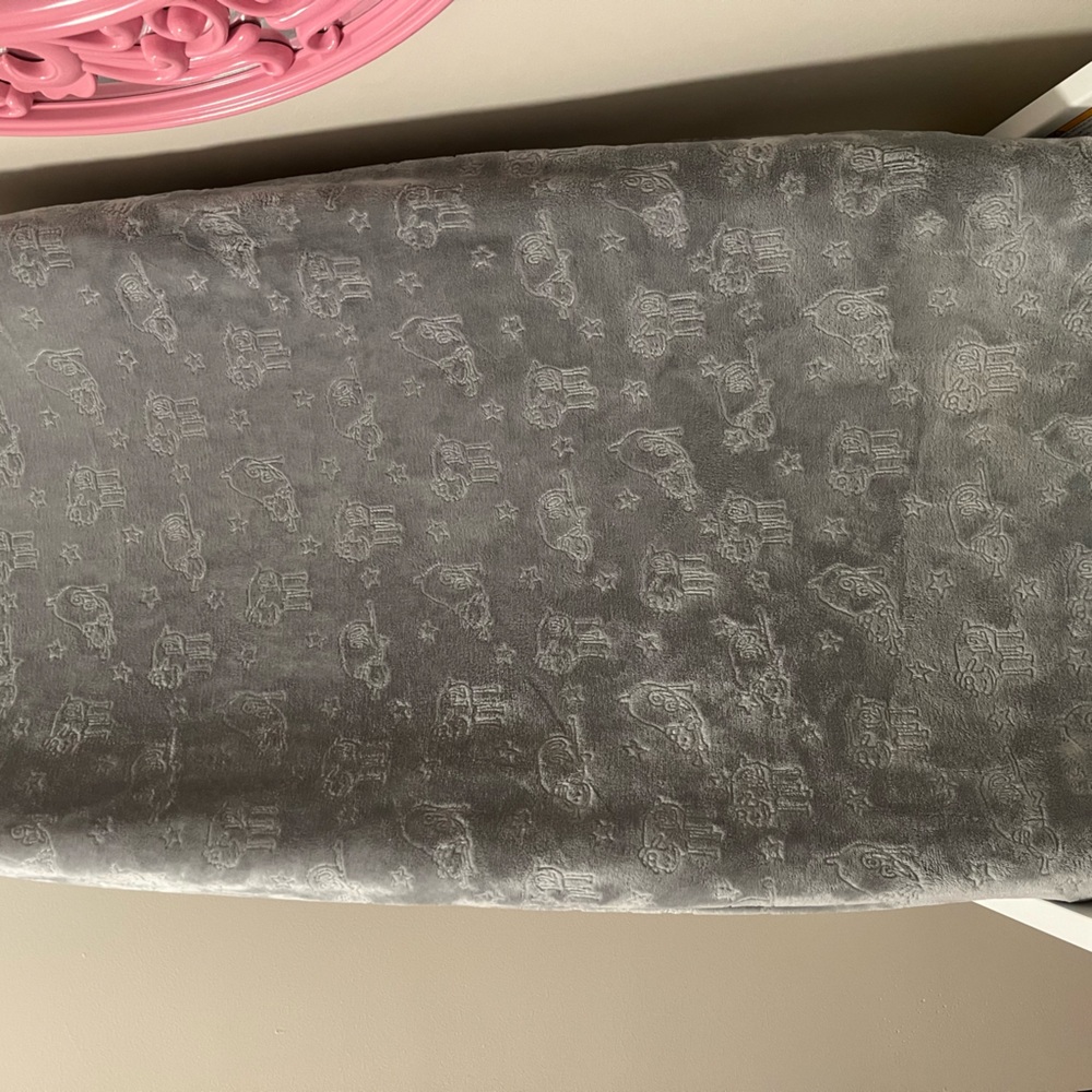 Serra perfect sleeper diaper changing pad with soft grey cover.